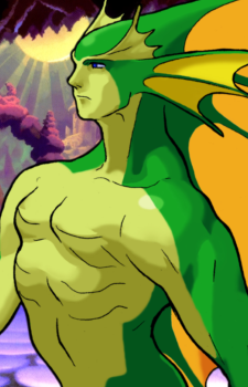 Rikuo — Darkstalkers card artwork