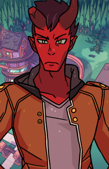 Damien LaVey — Monster Prom card artwork
