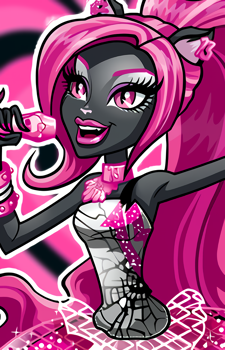 Catty Noir — Monster High card artwork