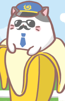 Police Bananya — Bananya card artwork