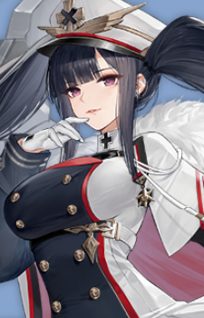 Peter Strasser — Azur Lane card artwork