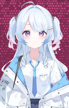 Nagi Okamoto — Vtuber card artwork