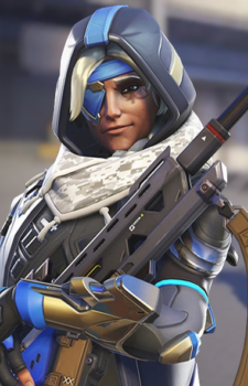 Ana — Overwatch card artwork