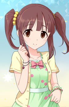 Chieri Ogata — THE iDOLMASTER Series card artwork