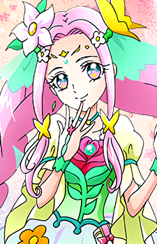 Kotoha Hanami — Pretty Cure Series card artwork
