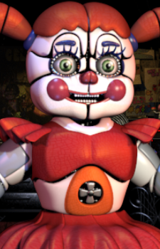 Circus Baby — FNAF card artwork
