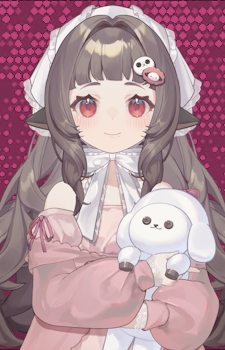 Essie — Vtuber card artwork