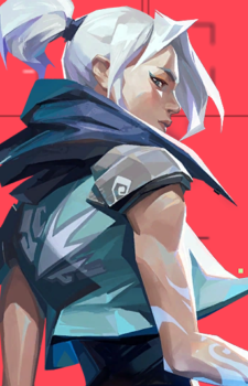 Jett — Valorant card artwork