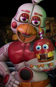 Funtime Chica — FNAF card artwork
