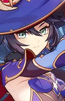 Mona — Genshin Impact card artwork
