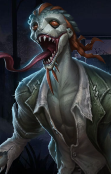 Evil Reptilian — Identity V card artwork