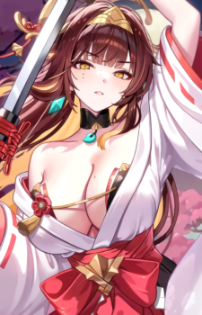 Saya — Guardian Tales card artwork