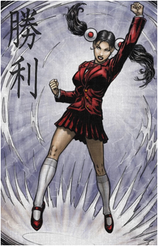 Yuriko Omega — Command  Conquer card artwork