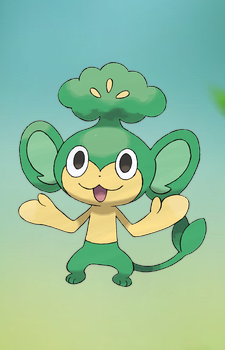 Pansage — Pokemon card artwork