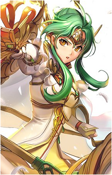 Elincia — Fire Emblem card artwork