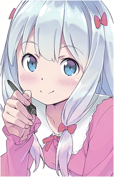 Sagiri Izumi — Eromanga Sensei card artwork