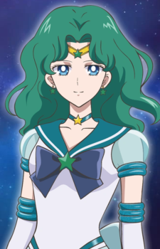 Kaiou Michiru — Sailor Moon card artwork