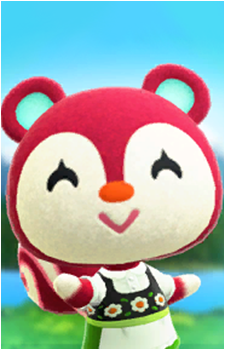 Poppy — Animal Crossing card artwork
