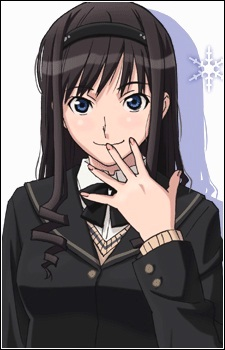 Morishima Haruka — Amagami Love Goes On card artwork