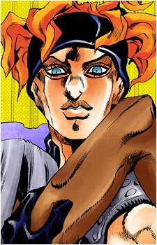 Squalo — Jojo's bizarre adventure card artwork