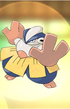 Hariyama — Pokemon card artwork