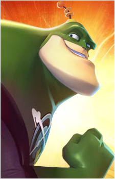 Captain Qwark — Ratchet Clank artwork