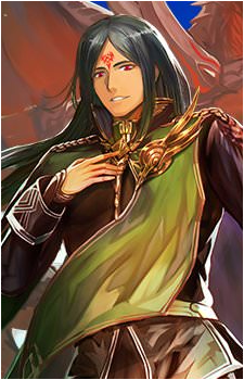 Rajaion — Fire Emblem card artwork