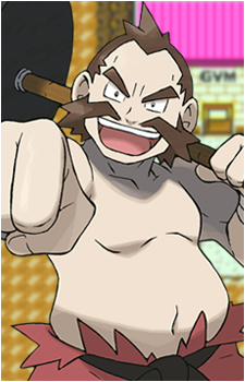 Chuck — Pokemon Characters card artwork
