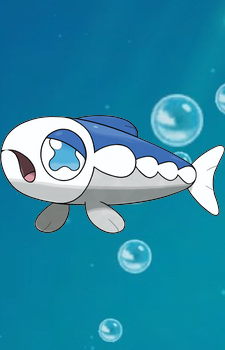 Wishiwashi — Pokemon card artwork