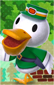Pete — Animal Crossing card artwork