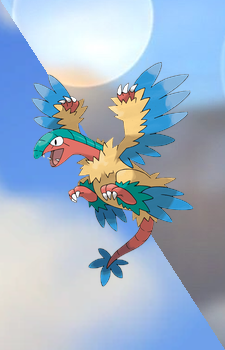 Archeops — Pokemon card artwork