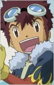 Motomiya Daisuke — Digimon card artwork