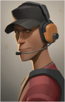Scout — Team Fortress 2 artwork