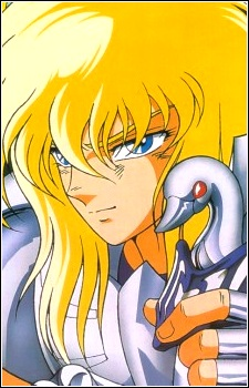 Cygnus Hyouga — Saint Seiya card artwork