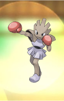 Hitmonchan — Pokemon card artwork