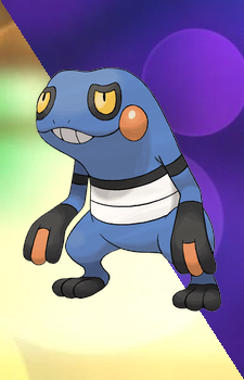 Croagunk — Pokemon card artwork