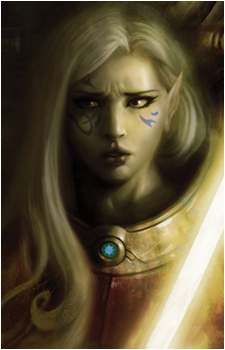 Jarael — Star Wars card artwork