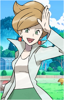 Professor Juniper — Pokemon Characters card artwork