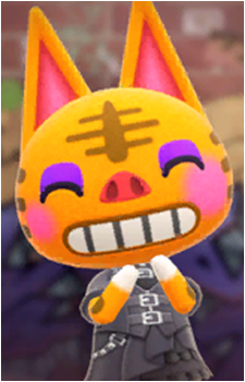 Tabby — Animal Crossing card artwork