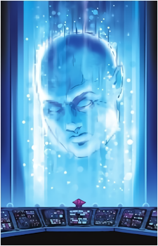 Zordon — Power Rangers card artwork