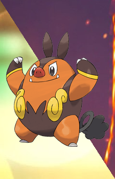 Pignite — Pokemon card artwork