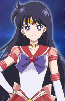 Hino Rei — Sailor Moon card artwork