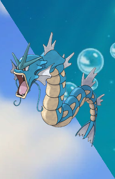Gyarados — Pokemon card artwork