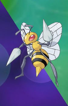 Beedrill — Pokemon card artwork