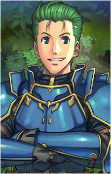 Luke FE — Fire Emblem card artwork