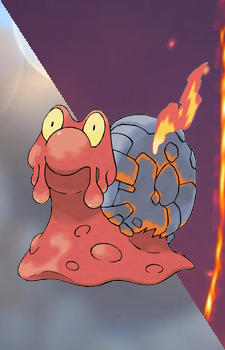 Magcargo — Pokemon card artwork