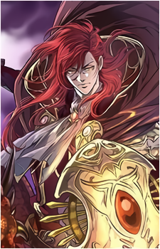 Michalis — Fire Emblem card artwork