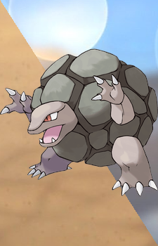 Golem — Pokemon card artwork