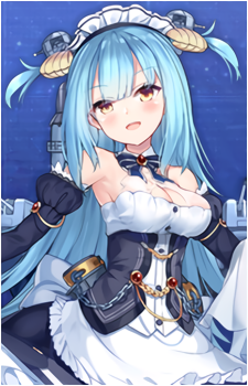 Neptune — Azur Lane card artwork