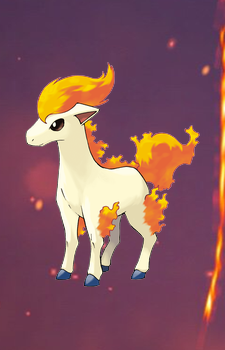 Ponyta — Pokemon card artwork